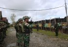 Wapangkoops TNI Habema Tinjau Kesiapsiagaan Prajurit di Pos Kotis Dekai