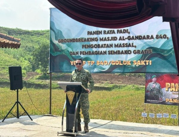 Jenderal Santri dan Gandara Group Bangun Masjid Megah Al Gandara 87 Banten